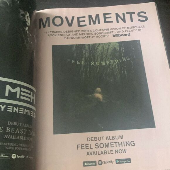 Pre Owned Alternative Press AP December 2017 Issue #353 The Used Creeper Pale Wa - Picture 4 of 8